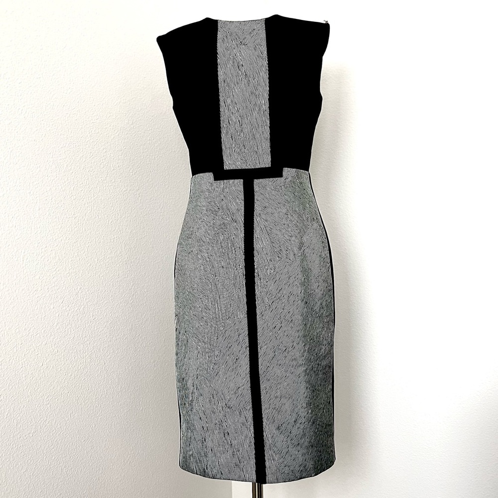 MaxMara Sportmax Dress with back zipper Black and Gray Dress